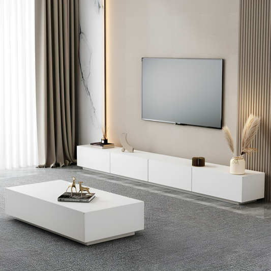 طقم طاولات بتصميم بسيط 