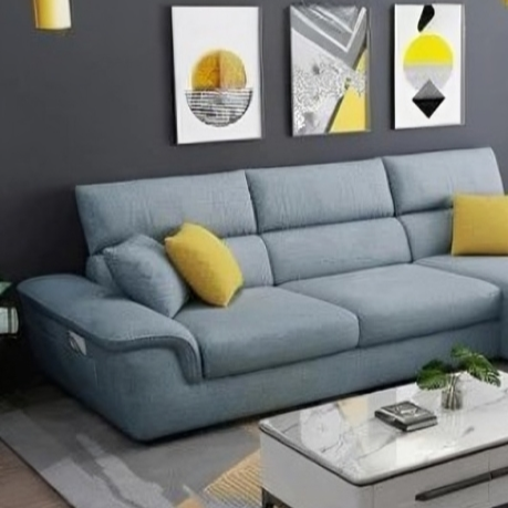 كنبة حرف L عصرية 