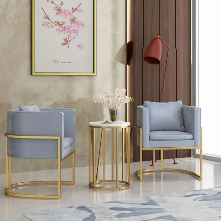 طقم كراسي مع طاولة جانبية 