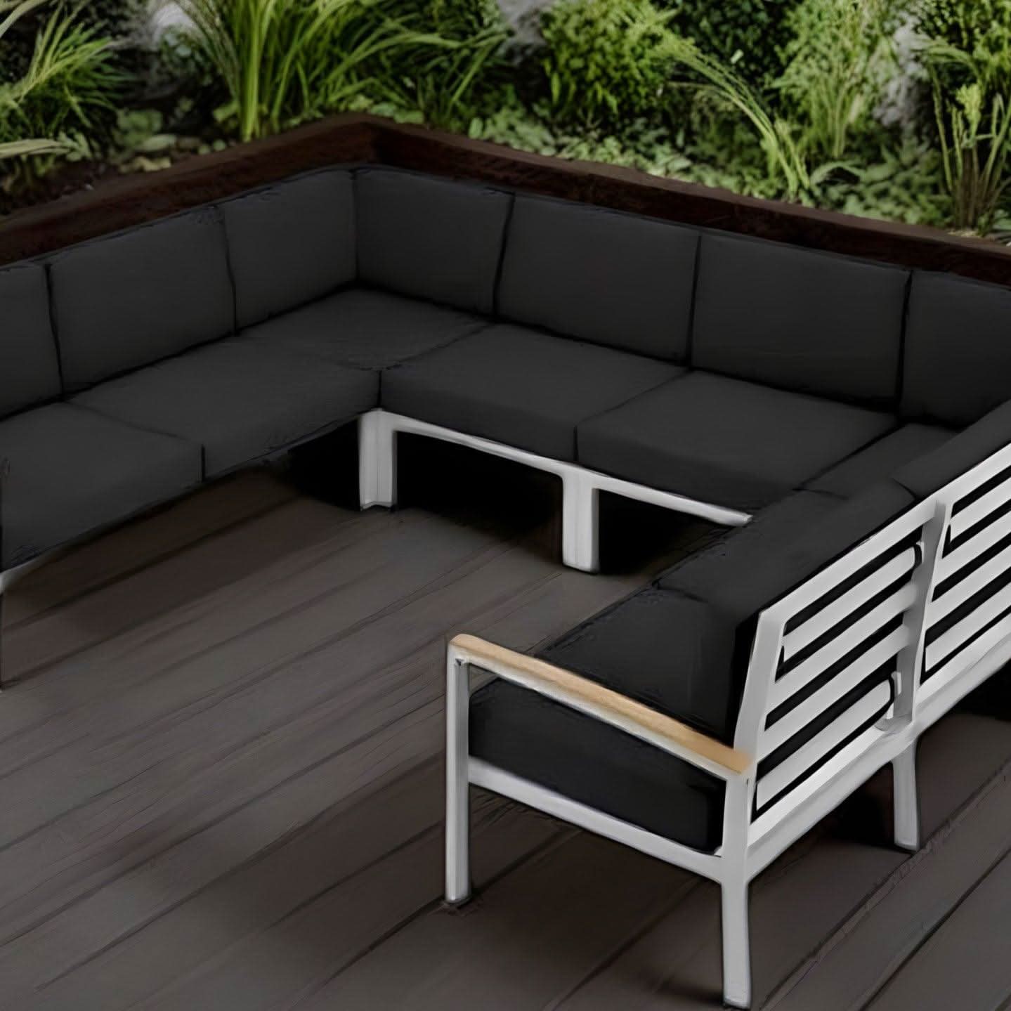 طقم خارجي حديد 