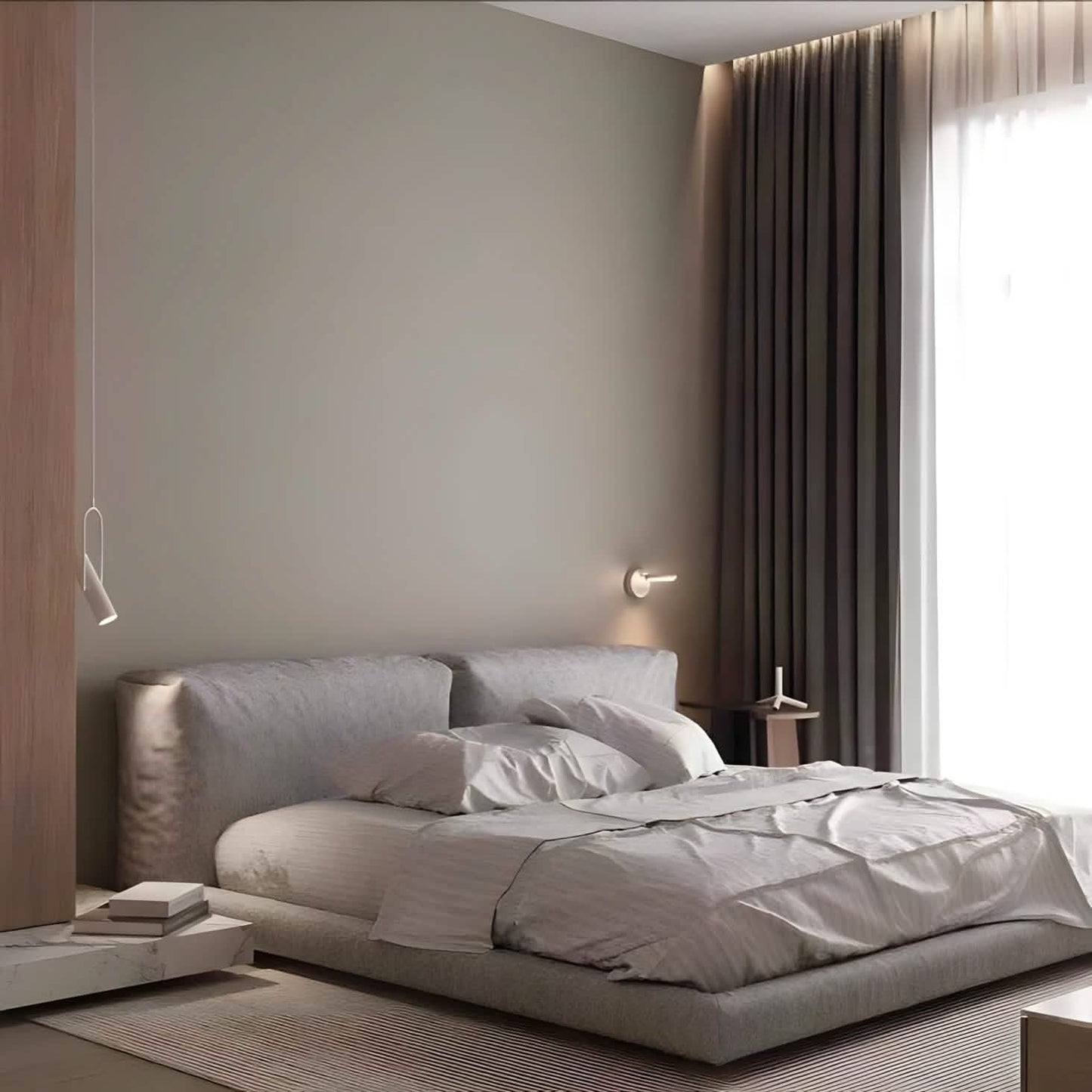 سرير خشب طبيعي - Baytuk