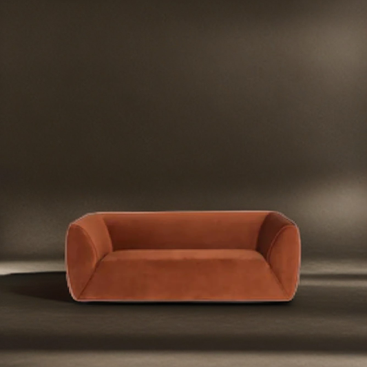 كنبة فاخرة خشبية مع تصميم أنيق - Baytuk