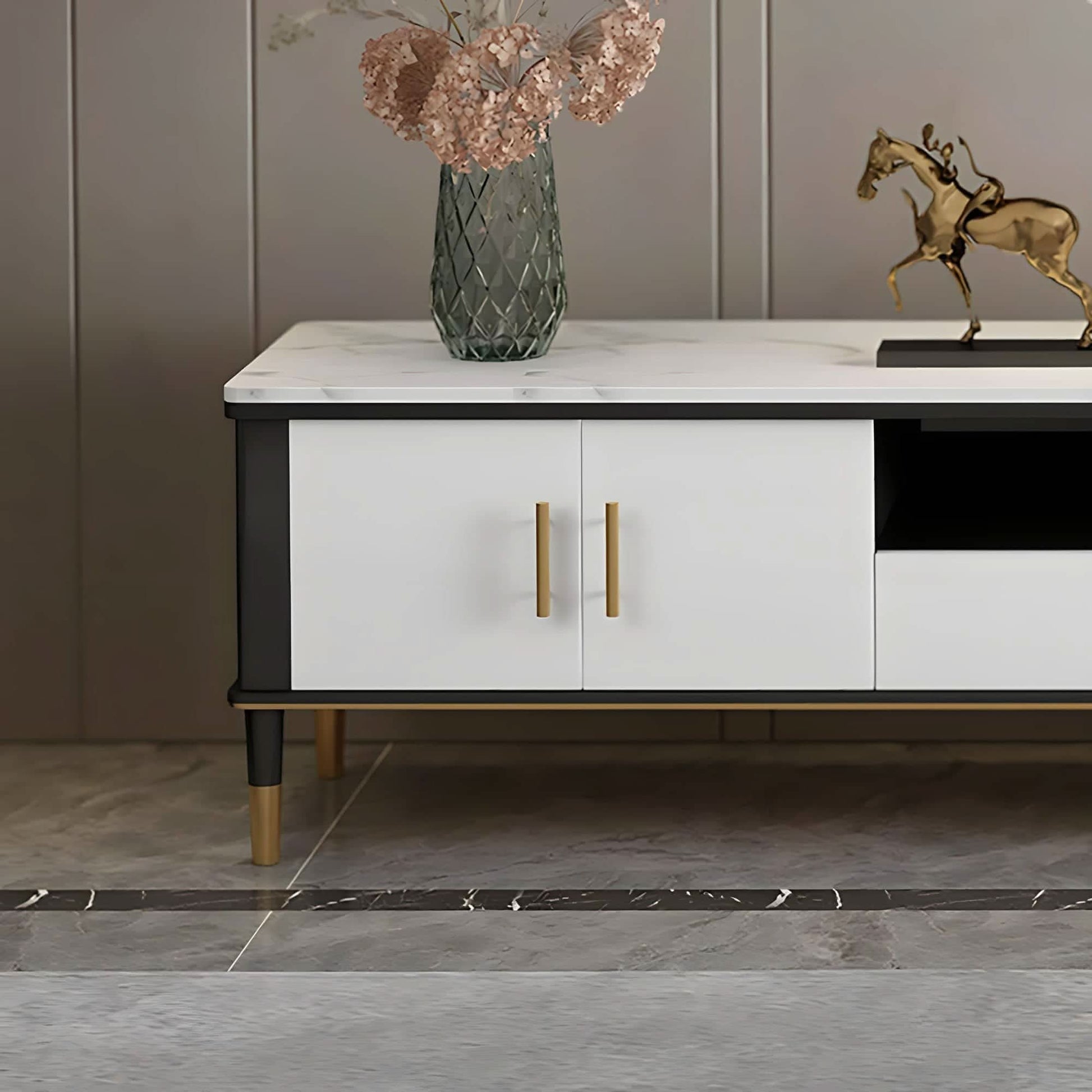 طاولة تلفاز ام دي اف 