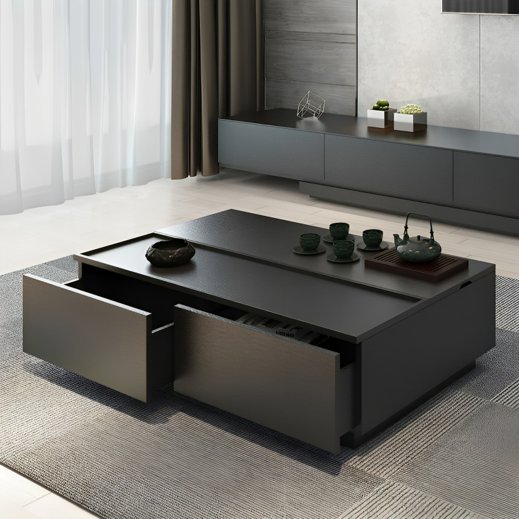 طقم طاولات خشبي 