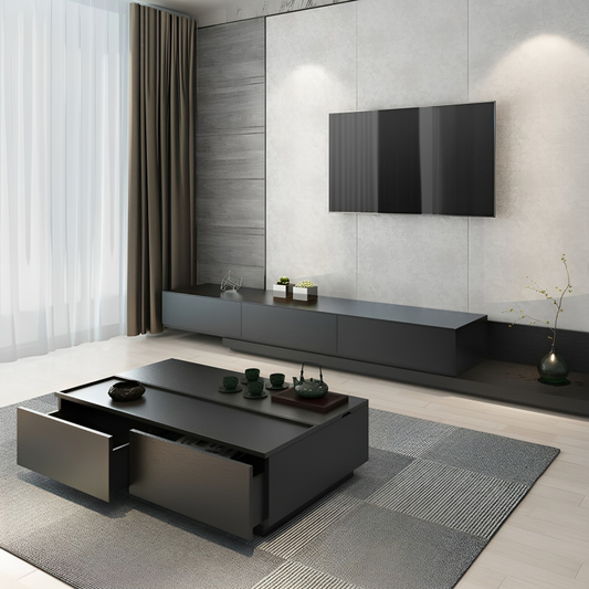 طقم طاولات خشبي 