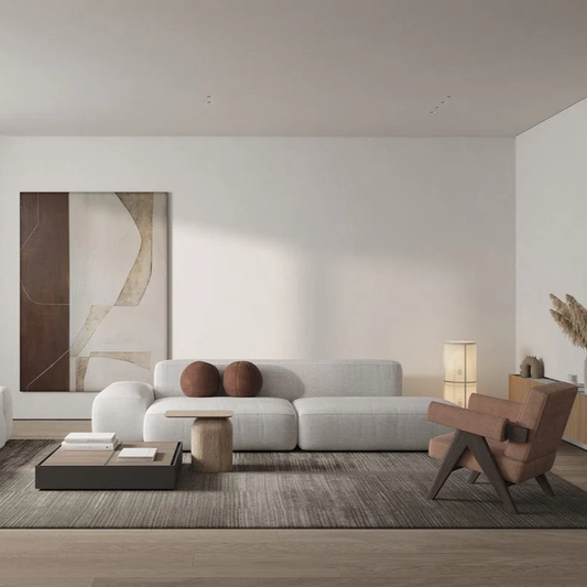 كنبة فاخرة خشب طبيعي - Baytuk