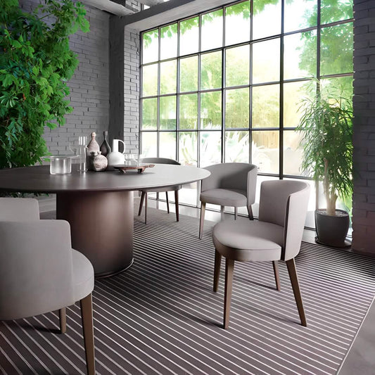 كرسي خشب طبيعي مريح - Baytuk