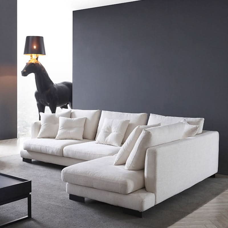 كنبة بحرف L مودرن 