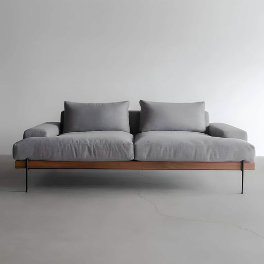 كنبة فاخرة خشب طبيعي - Baytuk