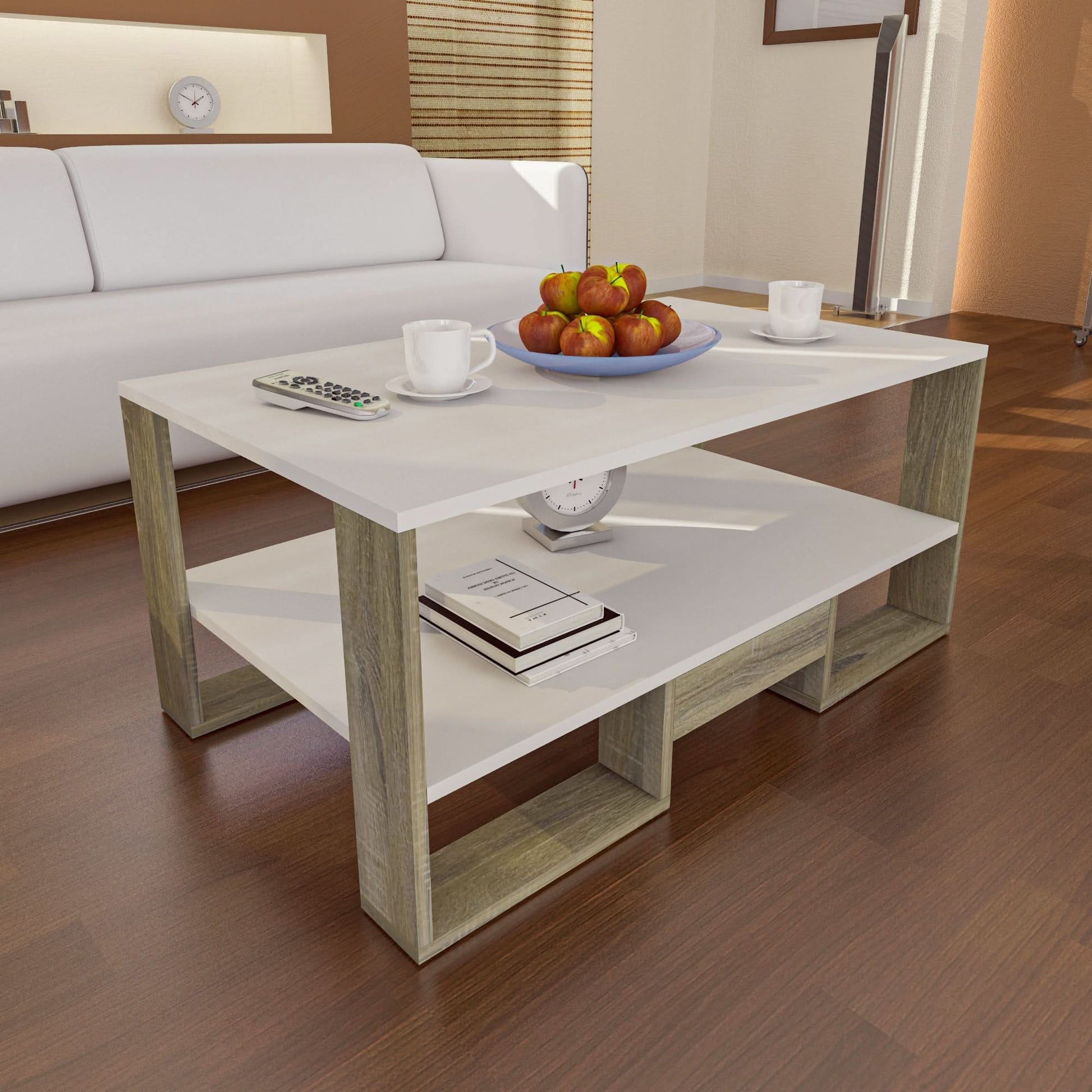 طاولة قهوة بتصميم أرجل مميز 