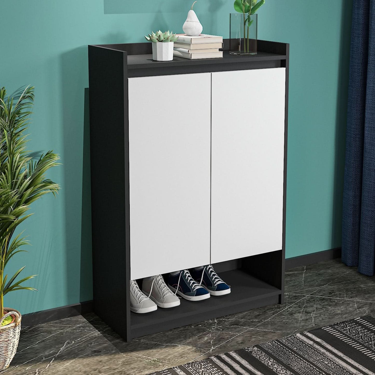 خزانة أحذية احذية خشبية مميزة 